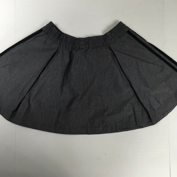 adidas Dresses & Skirts - Adidas Skirt Size Medium Gray Black Three Stripes